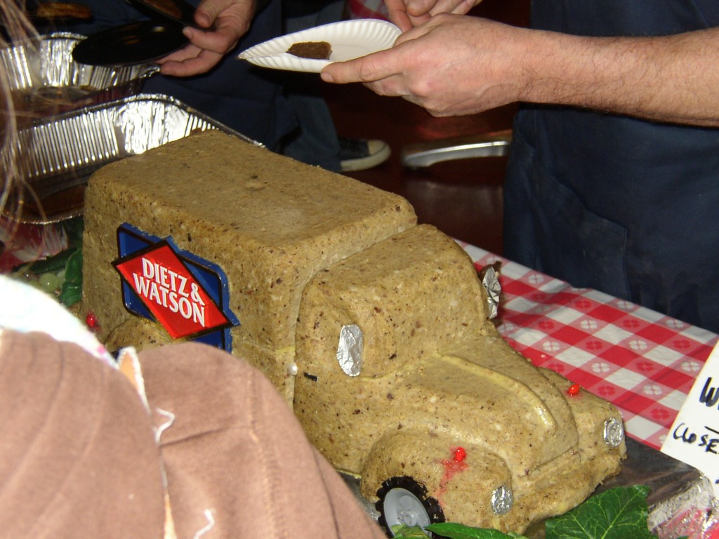 Truck made of Scrapple at Reading Market