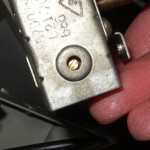 Adjusting screw for Ranco C21 Thermostat
