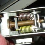 Behind the cover of the Ranco C21 Thermostat