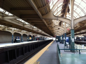 SEPTA stops at 30th Street Station, Philadelphia